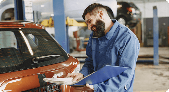 End-of-line — The last 30 seconds before a customer takes delivery.